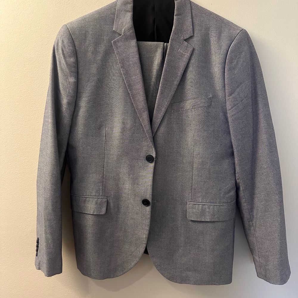H&M Blue Men's Suit